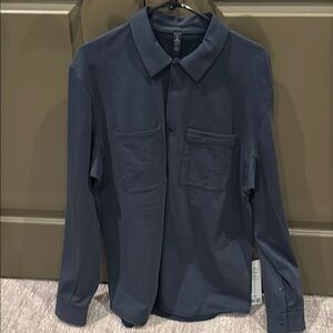 lululemon athletica Men's Dark Blue Shirt Jacket